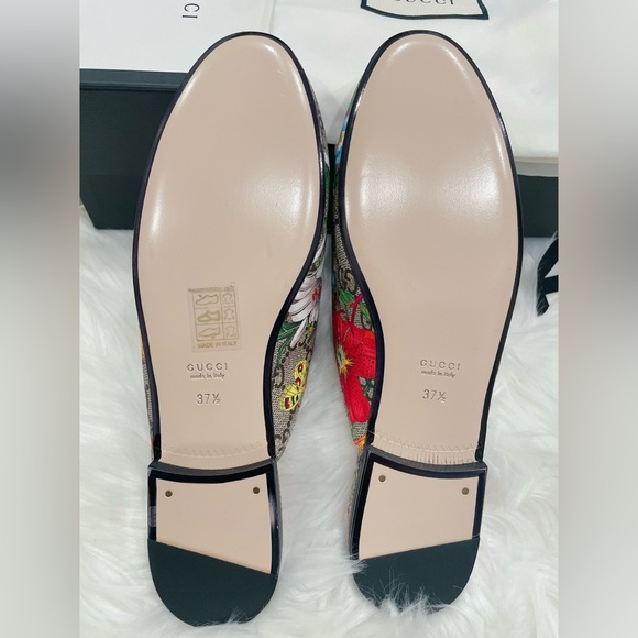 Gucci floral Princetown mules - Picture 7 of 8